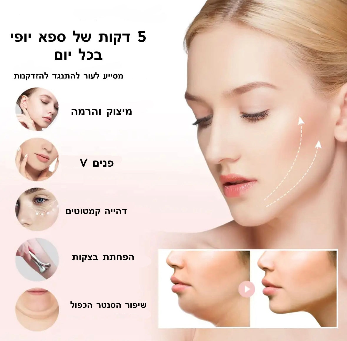רולר חשמלי לפנים